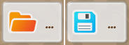 folder and floppy